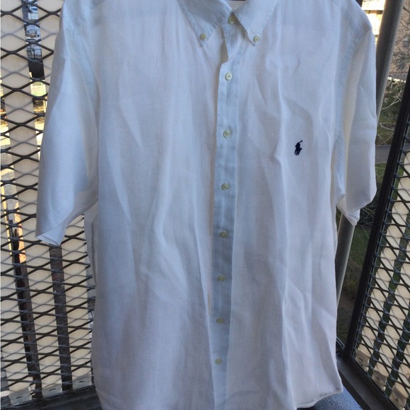 Ralph Lauren Other - Ralph Lauren Linen Short-sleeve Shirt- 1XB